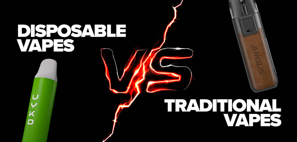 Disposable Vapes vs. Traditional Vapes: The Ultimate Showdown!