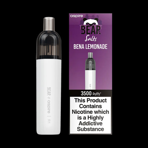 Bena Lemonade Bear + Aspire R1 3500 Puff Disposable Vape