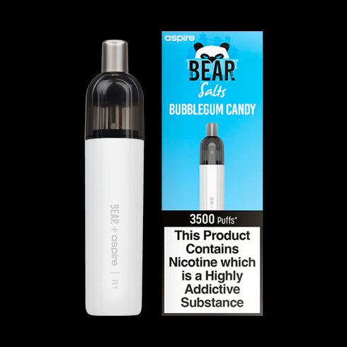 Bubblegum Candy Bear + Aspire R1 3500 Puff Disposable Vape