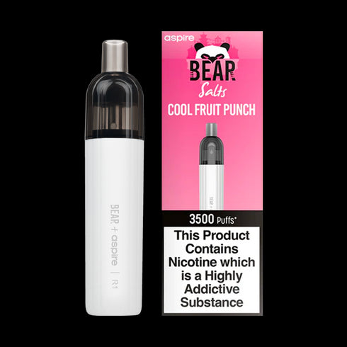 Cool Fruit Punch Bear + Aspire R1 3500 Puff Disposable Vape