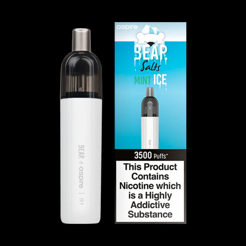 Mint Ice Bear + Aspire R1 3500 Puff Disposable Vape