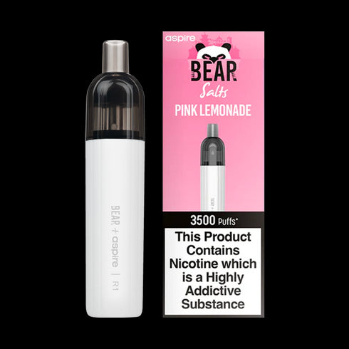 Pink Lemonade Bear + Aspire R1 3500 Puff Disposable Vape