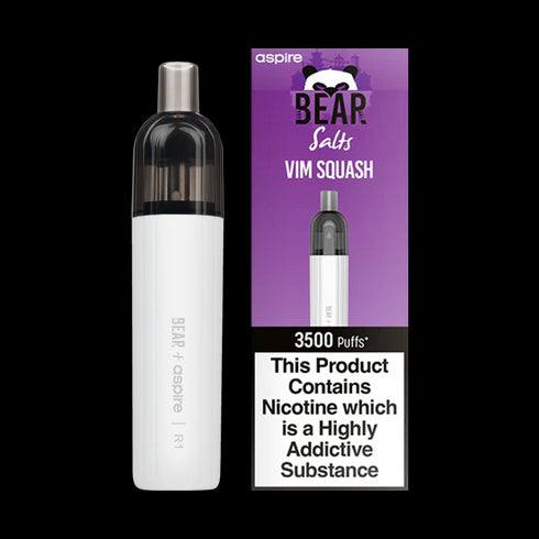 Vim Squash Bear + Aspire R1 3500 Puff Disposable Vape