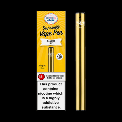 Banana Ice Dinner Lady Disposables Vape Pen