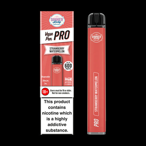 Strawberry Watermelon Dinner Lady Vape Pen Pro Disposable Device