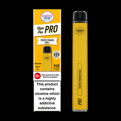 Tropic Mango Chill Dinner Lady Vape Pen Pro Disposable Device