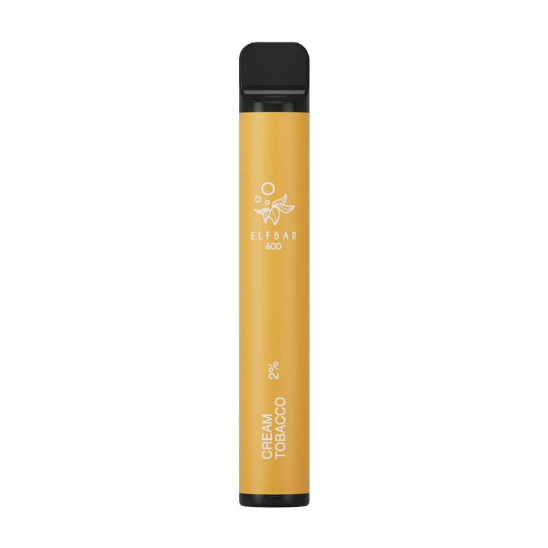 Cream Tobacco Elf Bar 600 Disposable Device Elf Bar Vapes