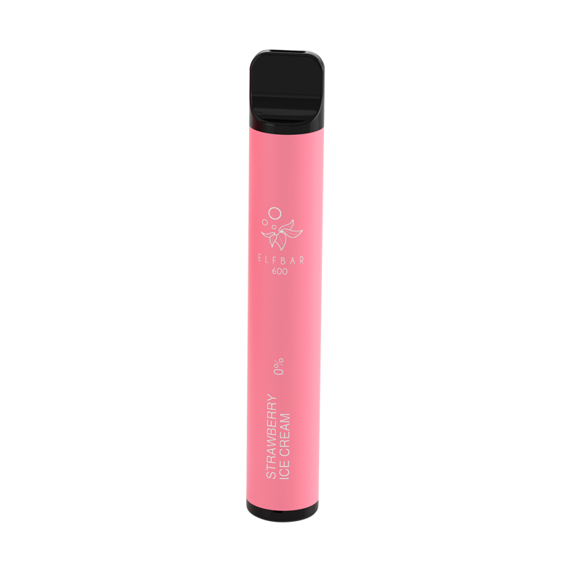 Strawberry Ice Cream Elf Bar Nicotine Free Disposable Vape Elf Bar Vapes