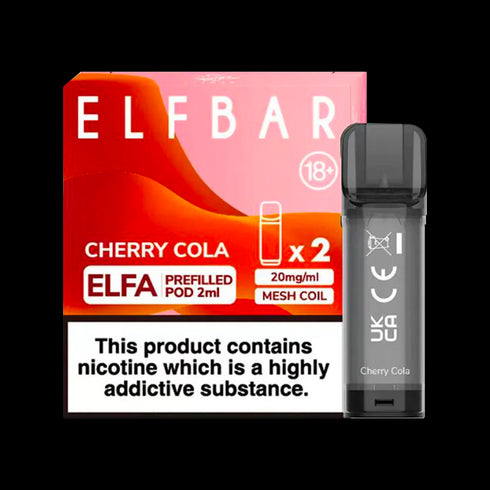 Cherry Cola Elf Bar Elfa Pods (Pack of 2)