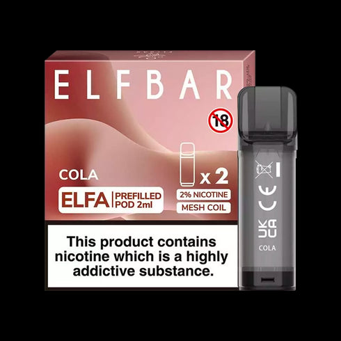Cola Elf Bar Elfa Pods (Pack of 2)