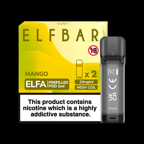 Mango Elf Bar Elfa Pods (Pack of 2)