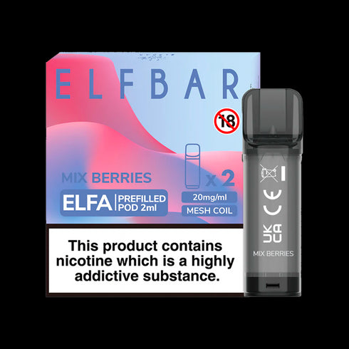 Mix Berries Elf Bar Elfa Pods (Pack of 2)