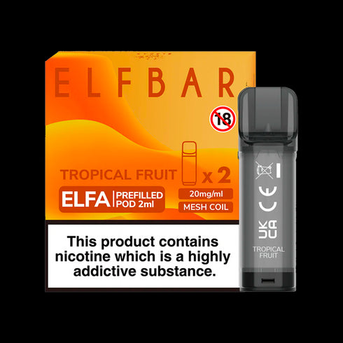 Tropical Fruit Elf Bar Elfa Pods (Pack of 2)