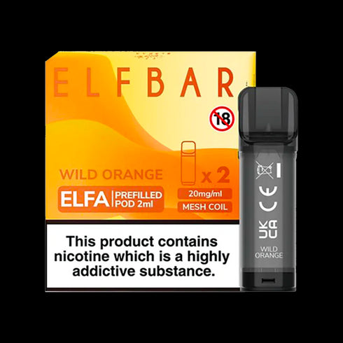 Wild Orange Elf Bar Elfa Pods (Pack of 2)