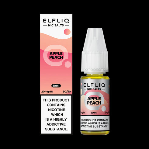 Apple Peach Nicotine Salt By ELFLIQ - 10ml