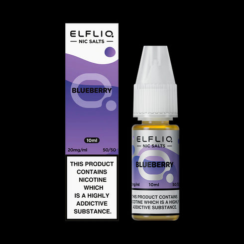 Blueberry Nicotine Salt By ELFLIQ - 10ml