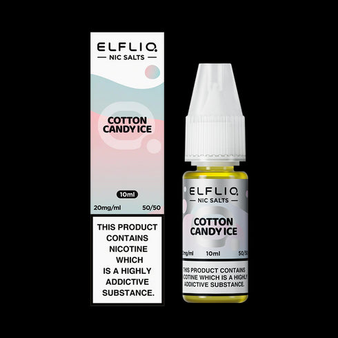 Cotton Candy Ice Nicotine Salt By ELFLIQ - 10ml