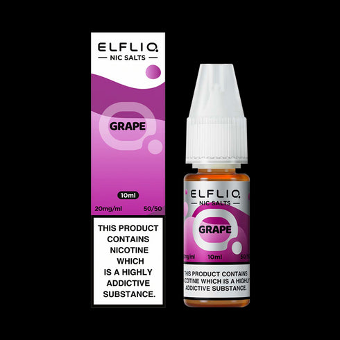Grape Nicotine Salt By ELFLIQ - 10ml