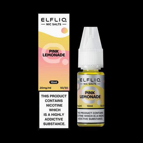 Pink Lemonade Nicotine Salt By ELFLIQ - 10ml