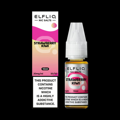 Strawberry Kiwi Nicotine Salt By ELFLIQ - 10ml