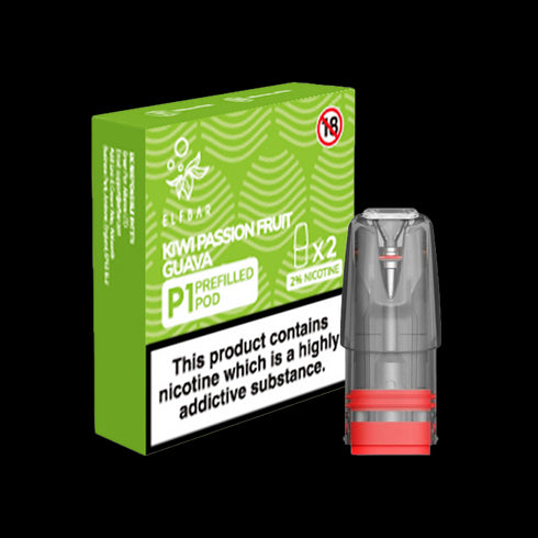Kiwi Passion Fruit Guava Elf Bar Mate P1 Pods (Pack of 2)