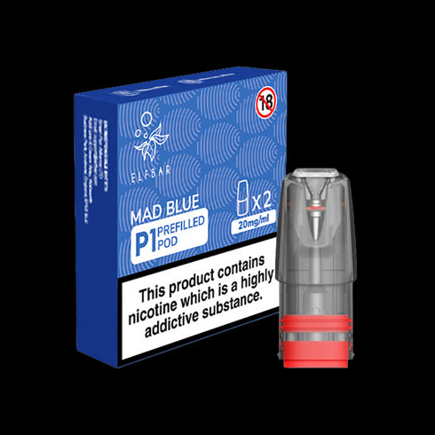 Mad Blue Elf Bar Mate P1 Pods (Pack of 2)