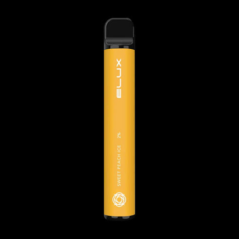 Sweet Peach Ice Elux Bar 600 Puff Disposable Device
