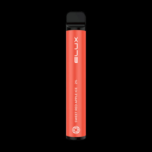 Sweet Red Apple Ice Elux Bar 600 Puff Disposable Device