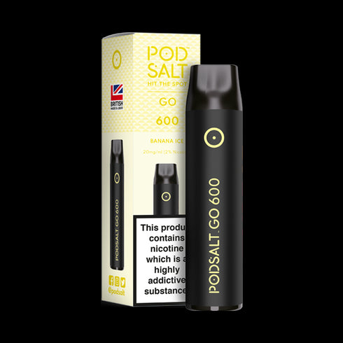 Banana Ice Pod Salt GO 600 Disposable Device
