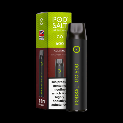 Cola Lime Pod Salt GO 600 Disposable Device