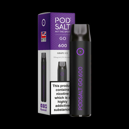 Grape Ice Pod Salt GO 600 Disposable Device