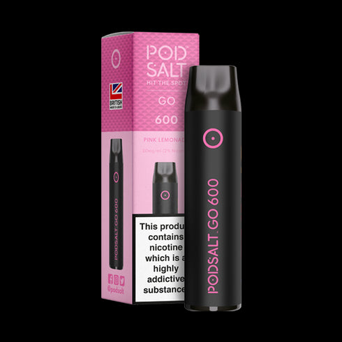 Pink Lemonade Pod Salt GO 600 Disposable Device