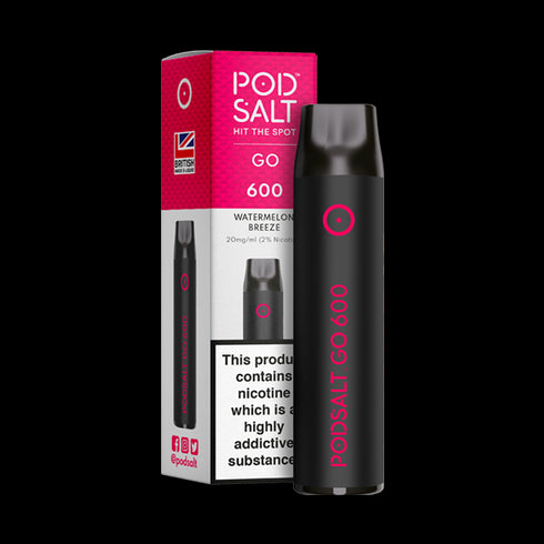 Watermelon Breeze Pod Salt GO 600 Disposable Device