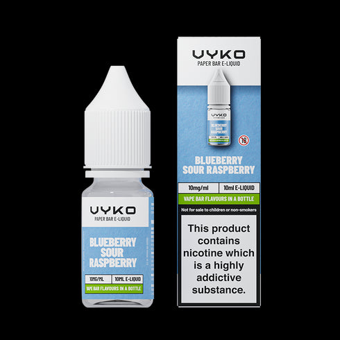 Blueberry Sour Raspberry Nicotine Salt By VYKO - 10ml