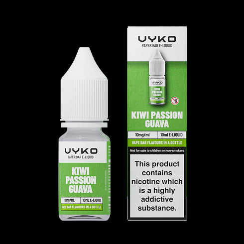 Kiwi Passion Guava Nicotine Salt By VYKO - 10ml