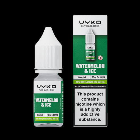 Watermelon & Ice Nicotine Salt By VYKO - 10ml