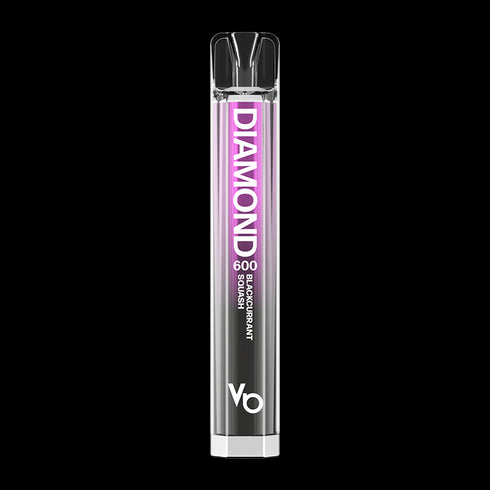 Blackcurrant Squash Vapes Bars Diamond 600 Disposable Device
