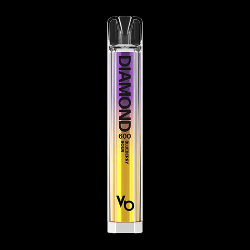Blueberry Sour Vapes Bars Diamond 600 Disposable Device