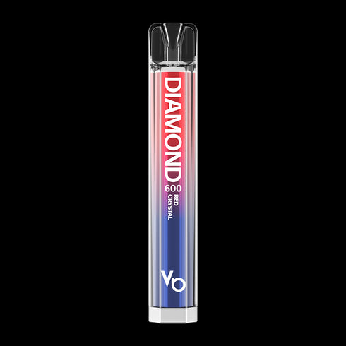 Red Crystal Vapes Bars Diamond 600 Disposable Device