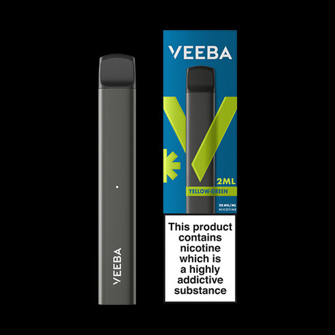Yellow Green VEEBA Disposable Vape